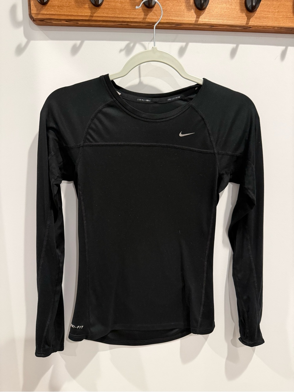 Nike Black Long Sleeve Dri-FIT Performance Top